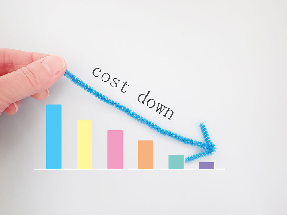 遮熱・省エネ効果によるコスト削減